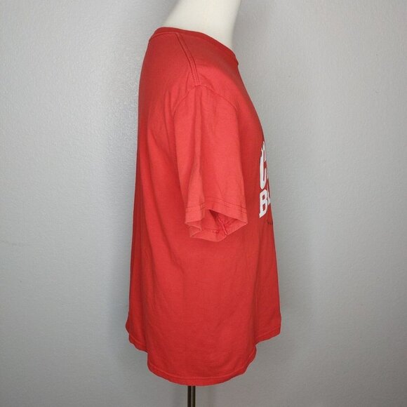 Majestic St Louis Cardinals Baseball T-shirt Large Red Cotton Short Sleeve Crew - Picture 7 of 12